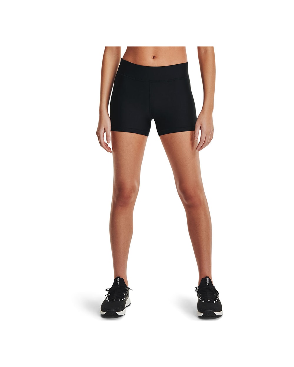 Women's Heatgear Mid-Rise Shorty Spandex Shorts