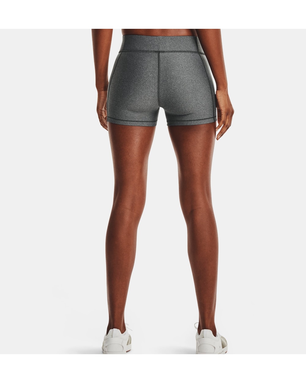 Women's Heatgear Mid-Rise Shorty Spandex Shorts