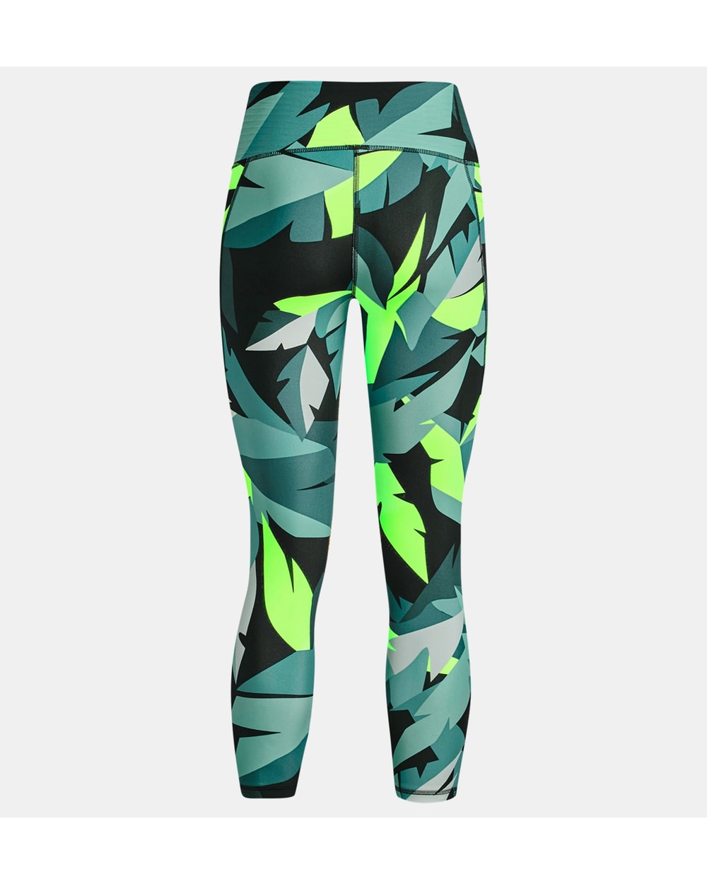 Women's HeatGear No-Slip Waistband Printed Ankle Leggings