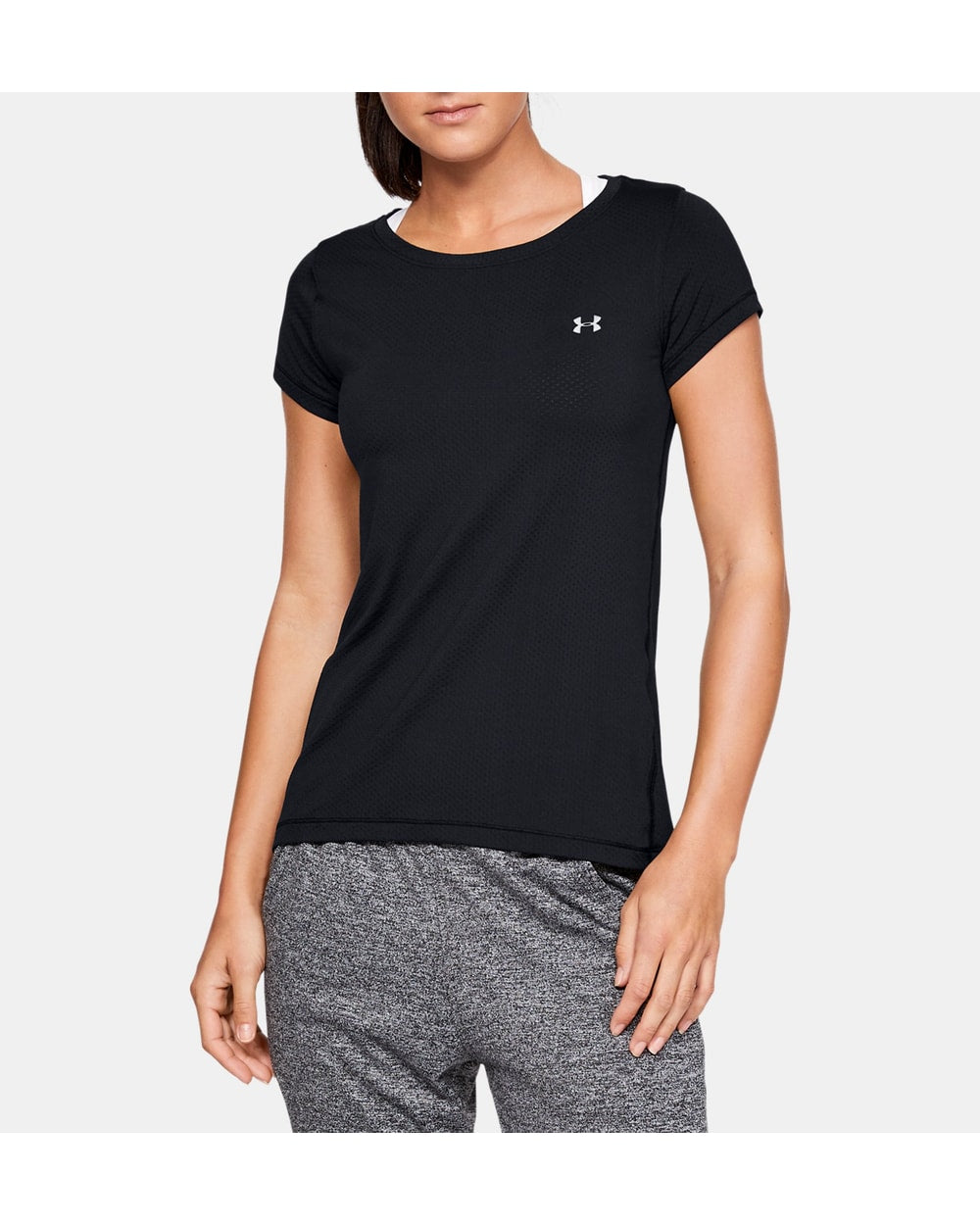 Under Armour Women's Heatgear Armour Short Sleeve Top