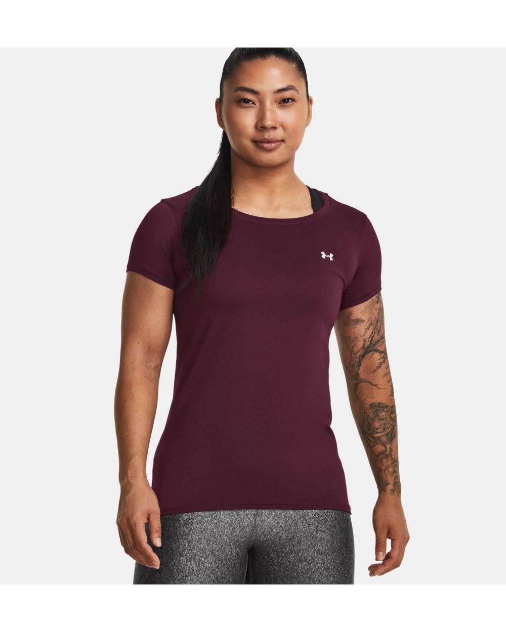 Under Armour Women's Heatgear Armour Short Sleeve Top