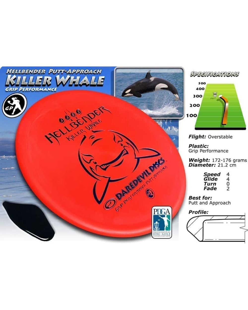 Hellbender Killer Whale Putter/Approach