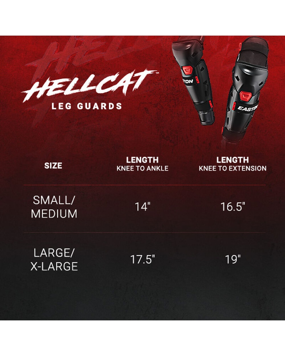 Hellcat Slowpitch Fielding Leg Guards