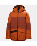 Helly Hansen Juniors' Summit 2.0 Jacket, Iron Oxide, front