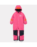 Helly Hansen Kids' Rider 3.0 Insulated Suit, Hot Pink, front