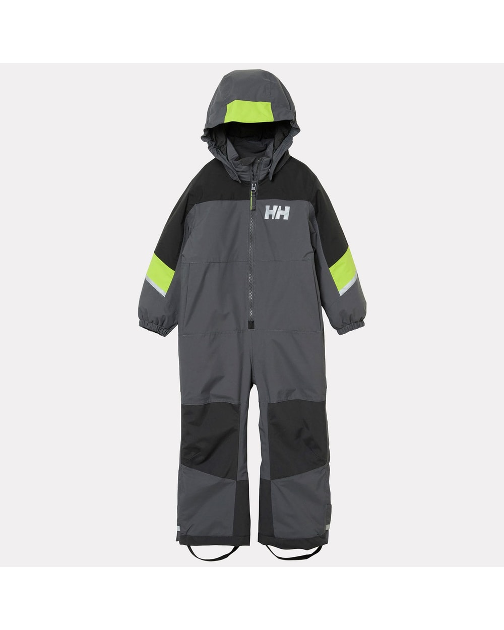 Helly Hansen Kids' Rider 3.0 Insulated Suit, Thunder Grey, front