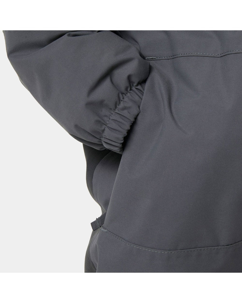 Helly Hansen Kids' Rider 3.0 Insulated Suit, Thunder Grey, cuff detail