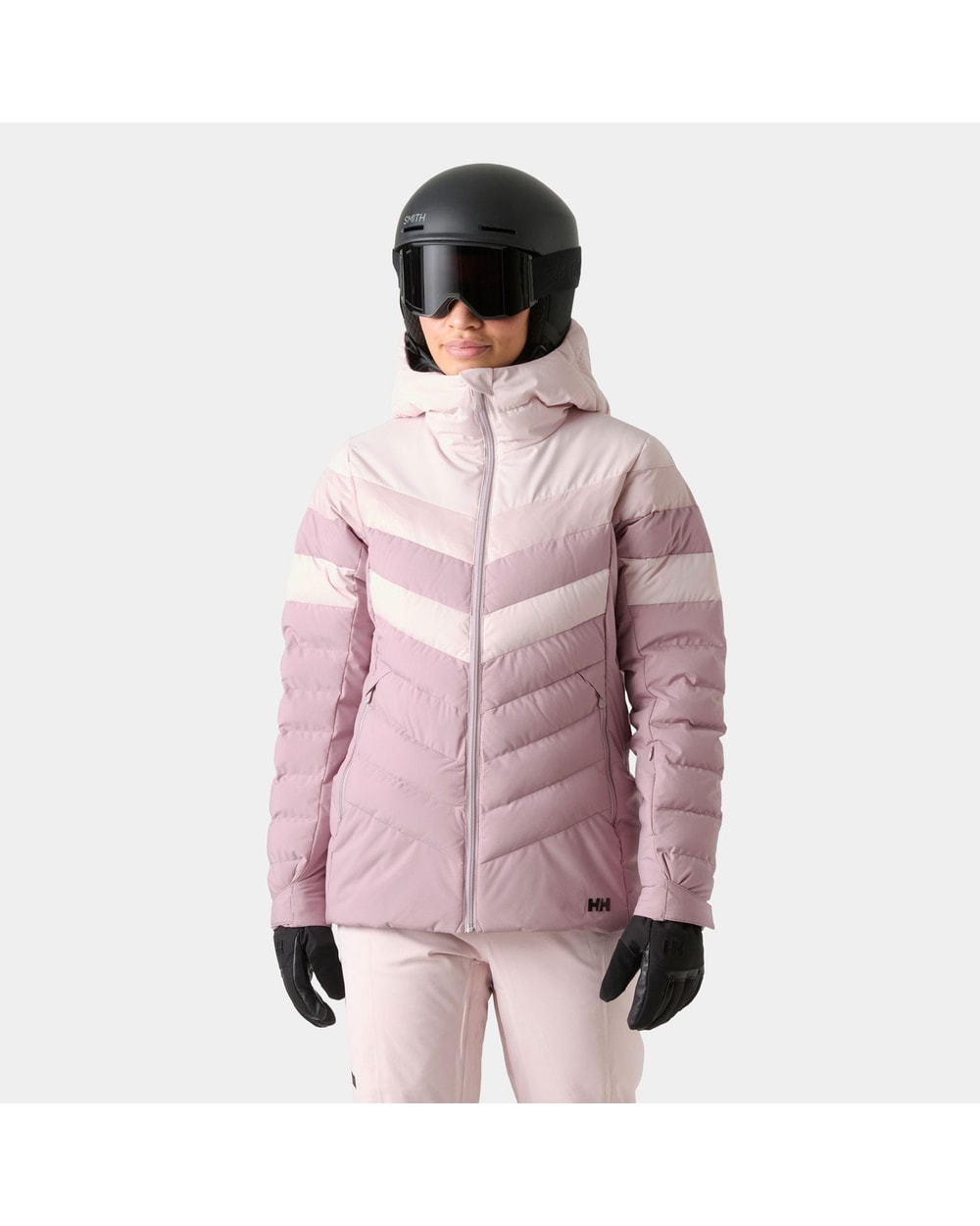 Helly Hansen Women's Imperial Puffy Jacket, Purple Clay, on-model front