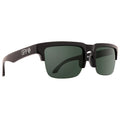 Spy Helm 50/50 Sunglasses, Black Happy/Grey Green, front view