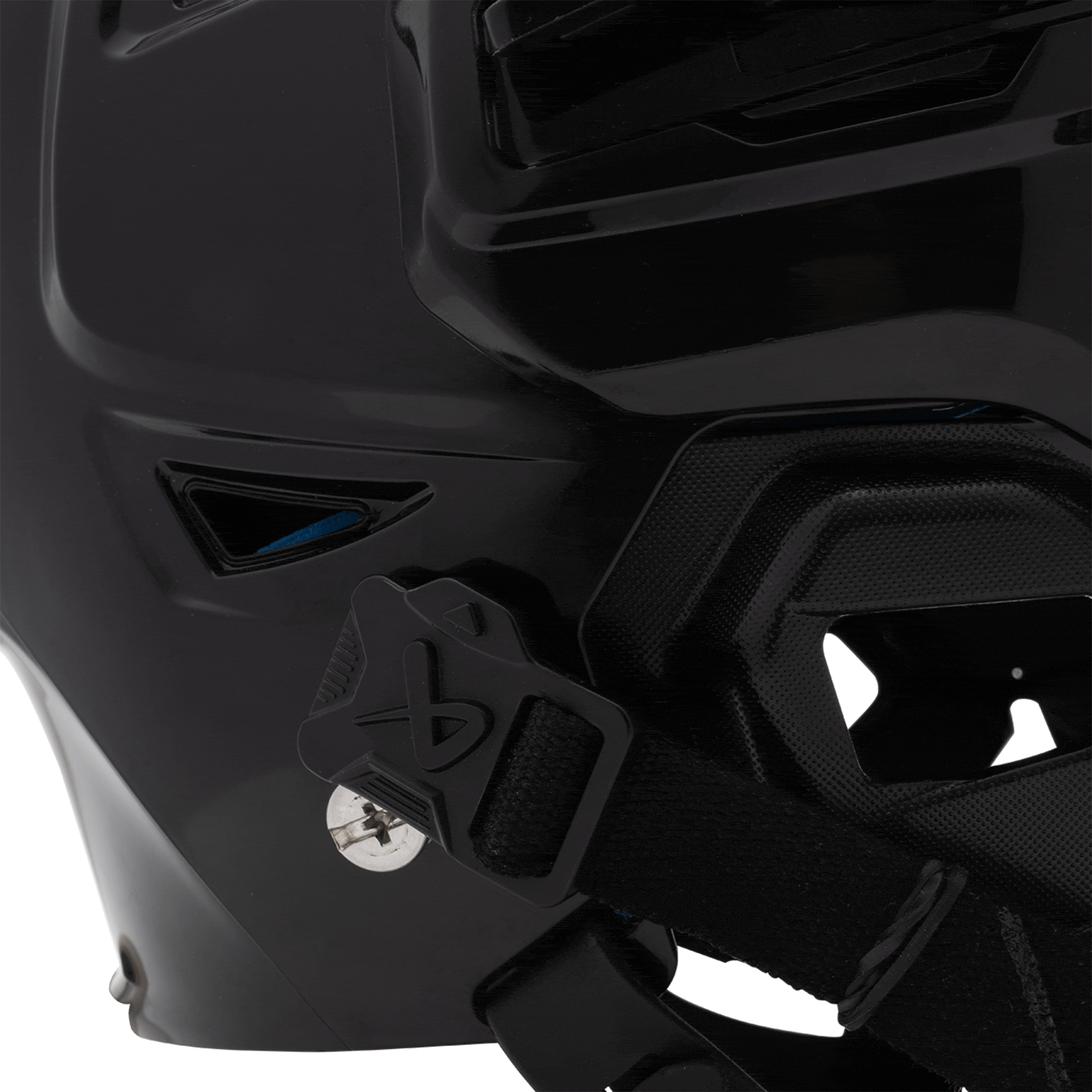 Bauer Prodigy 2.0 youth hockey helmet, shell vent detail