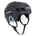 CCM Senior Tacks 720 Matte Hockey Helmet - Black Matte, front three-quarter view