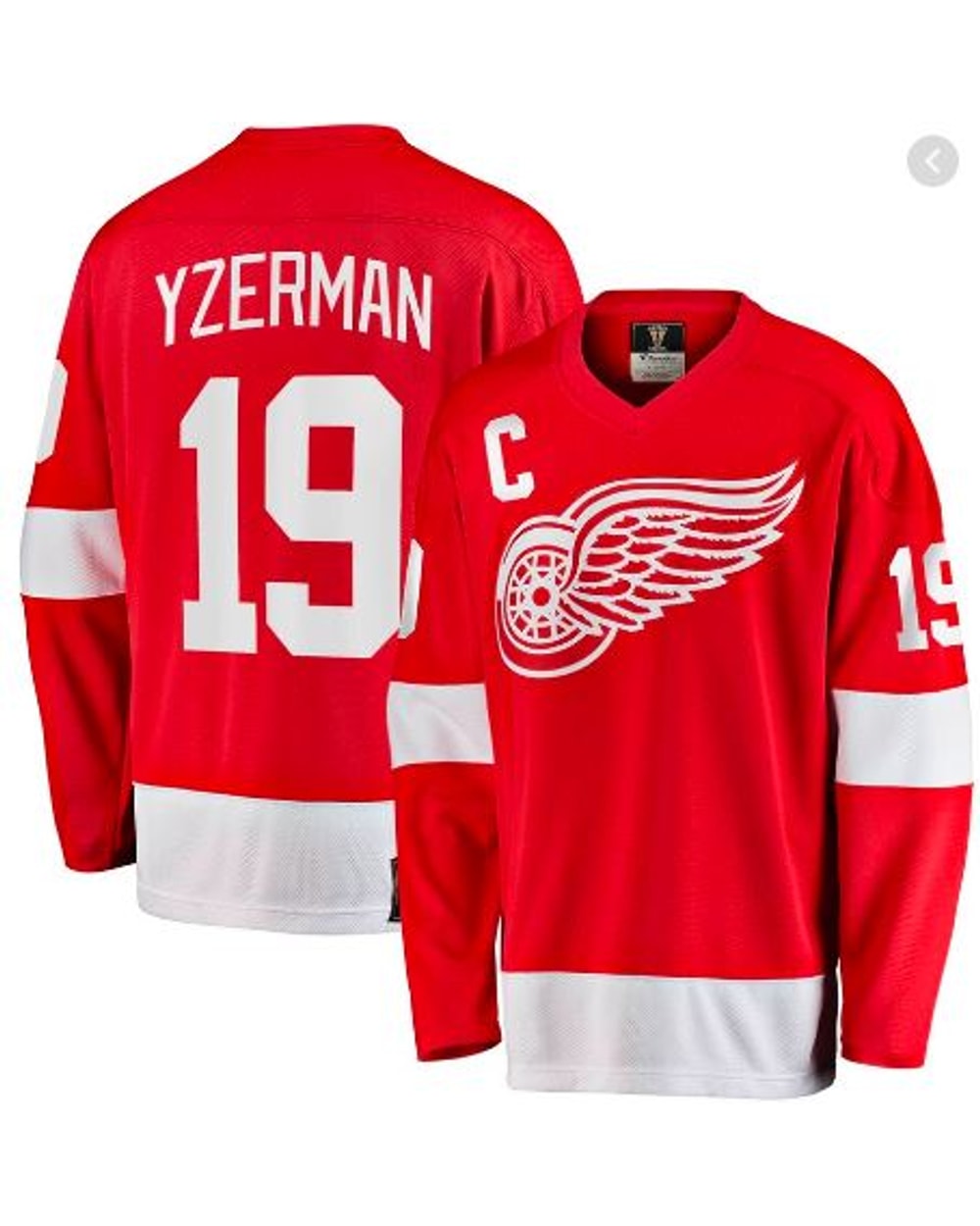 Fanatics Detroit Red Wings Heritage Jersey - Yzerman