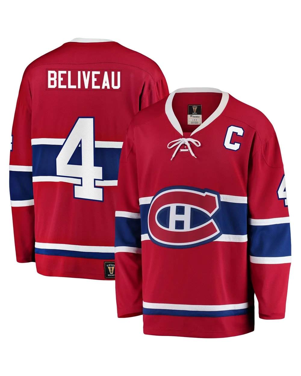 Fanatics Montreal Canadiens Heritage Jersey - Beliveau