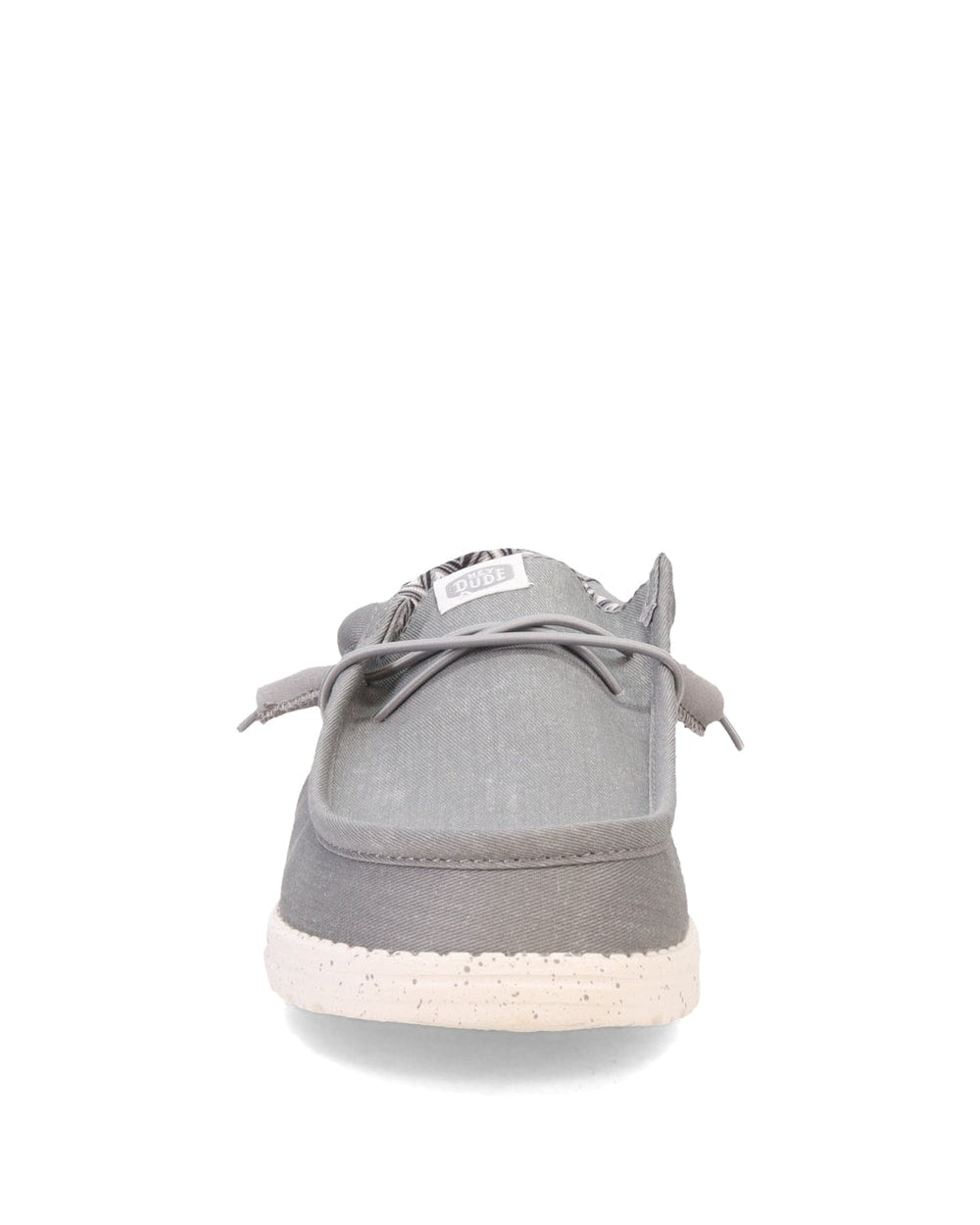 HEYDUDE Wally Stretch Canvas Light Grey