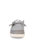 HEYDUDE Wally Stretch Canvas Light Grey