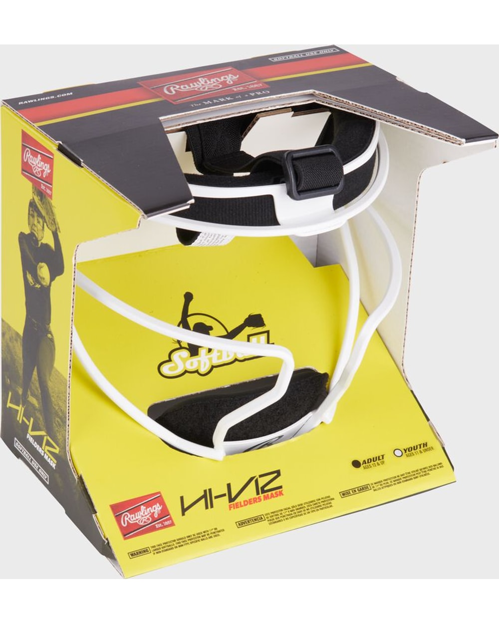Hi-Viz Fastpitch Softball Fielder's Mask