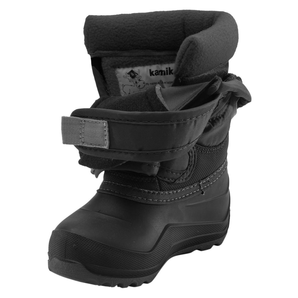 Kamik Kids' Hibou Winter Boots - BLACK