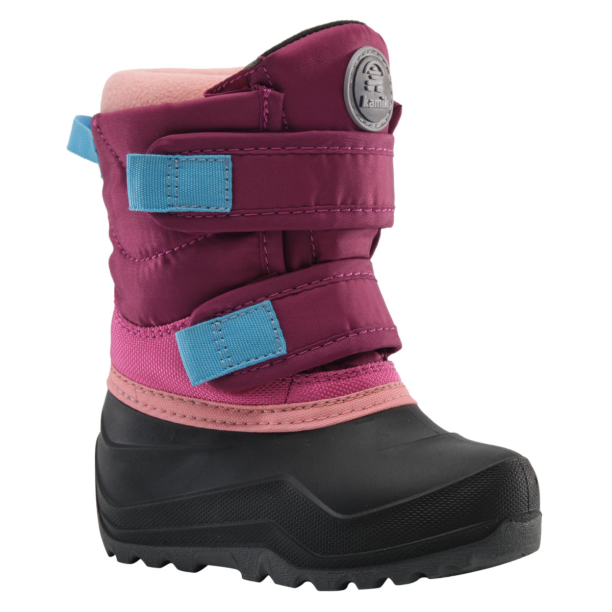 Kamik Kids' Hibou Winter Boots - MAGENTA