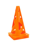 High Visibility Soccer Field Marker Cones - Pack of 4