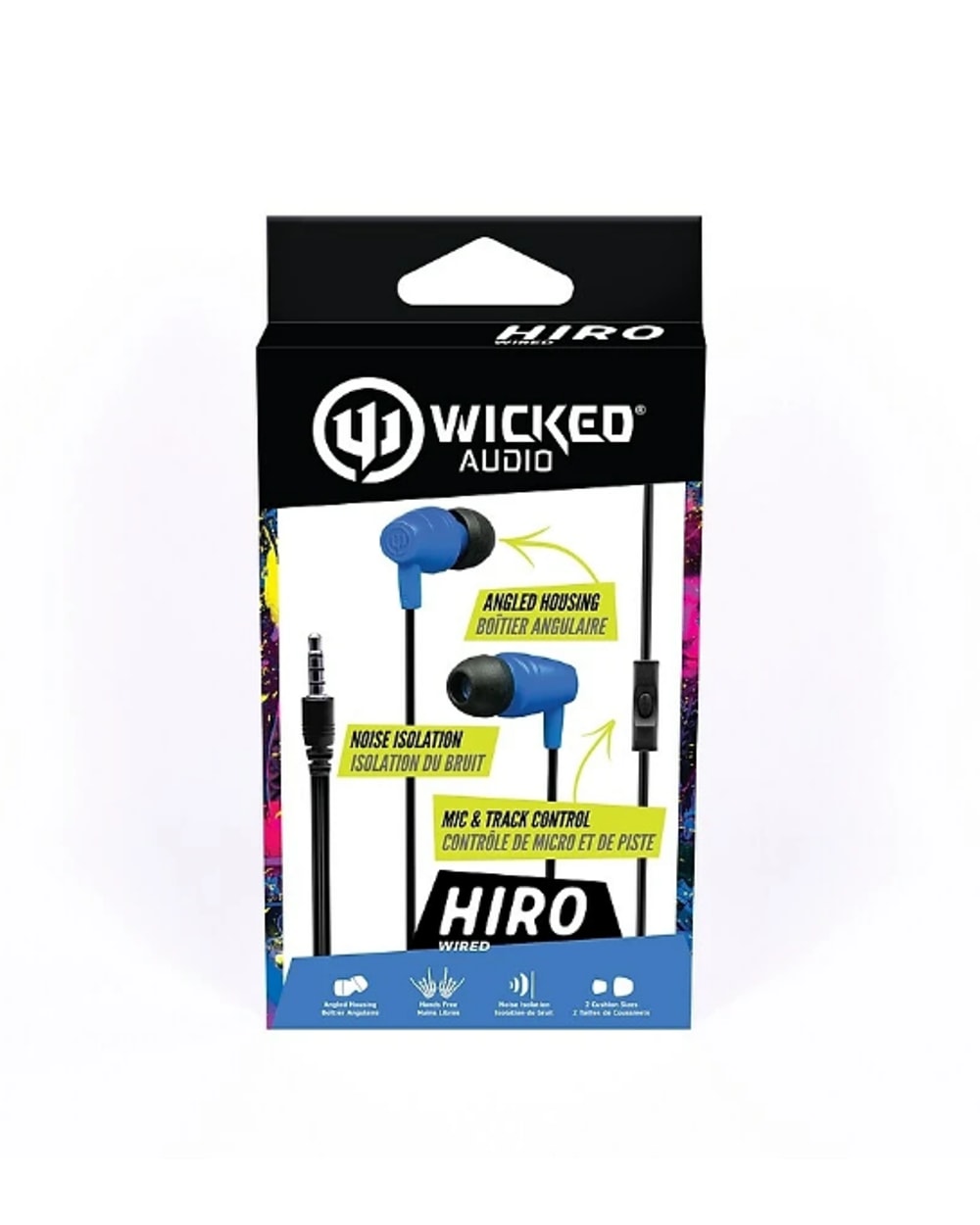 HIRO WIRED EARBUDS WITH MICROPHONE