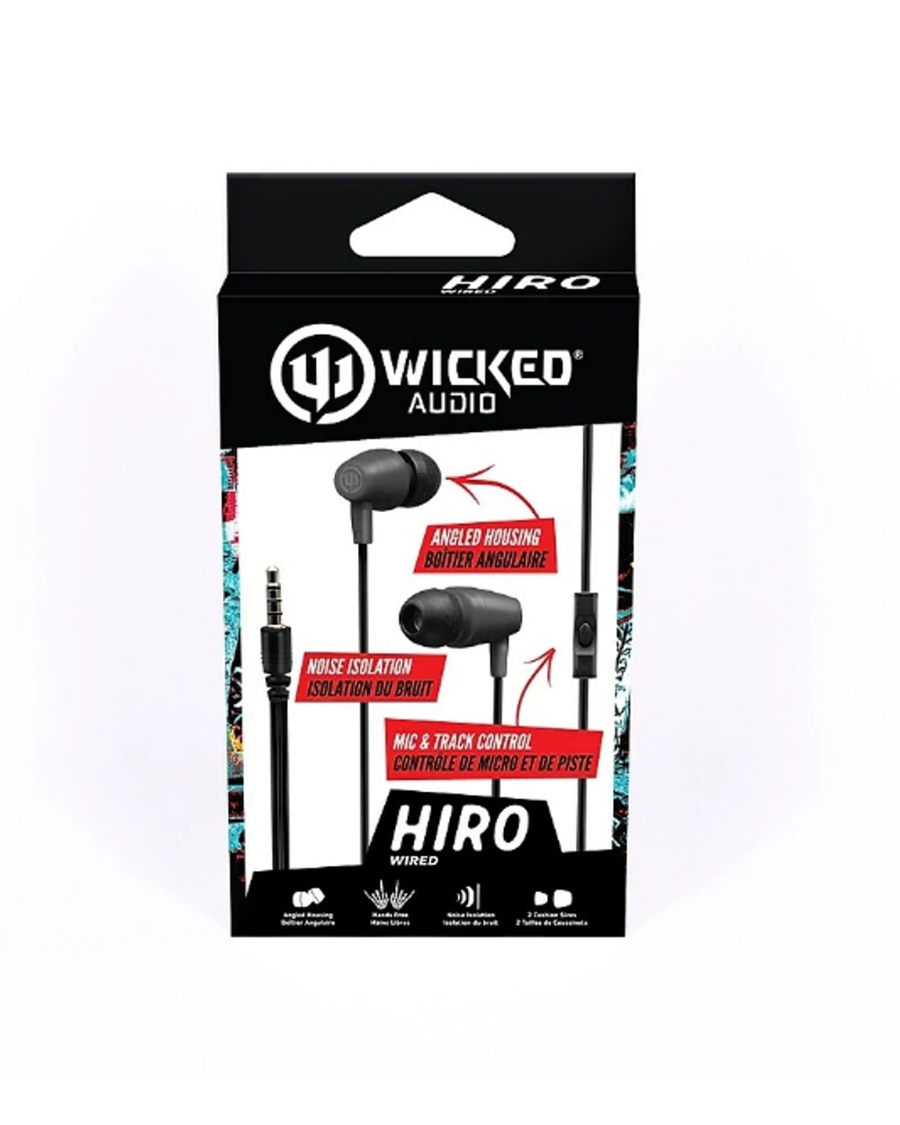 HIRO WIRED EARBUDS WITH MICROPHONE