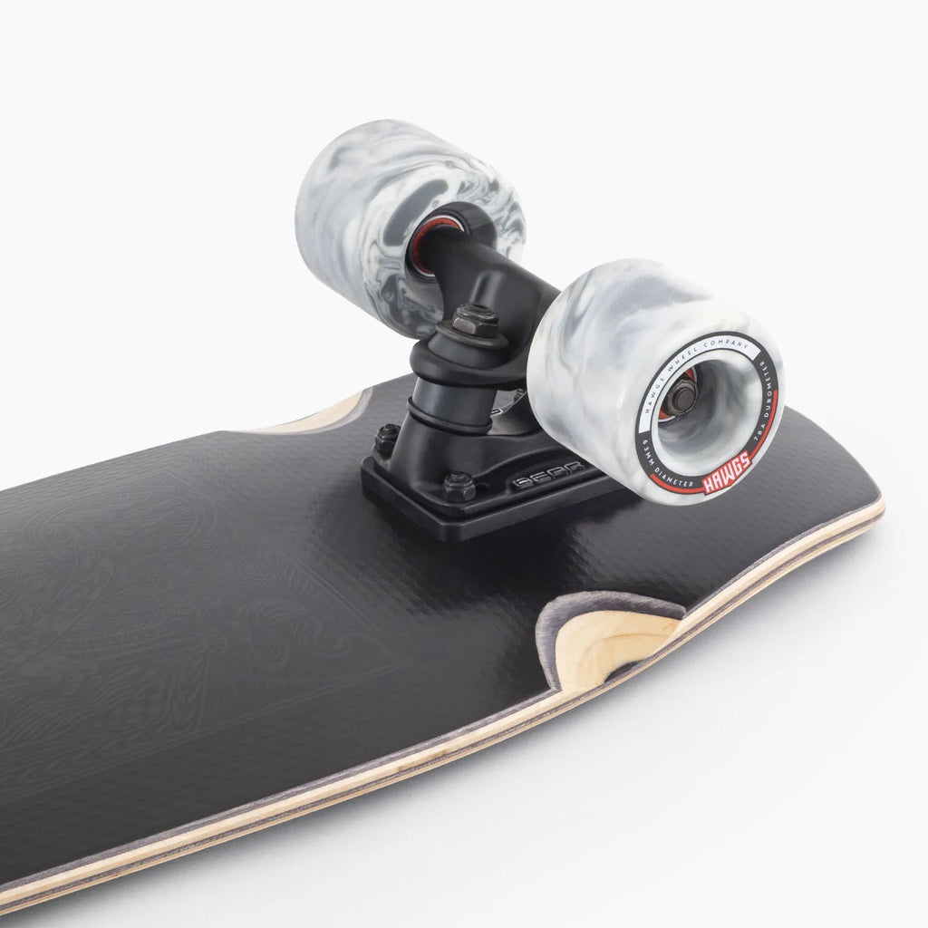 Landyachtz Dinghy Coffin - Stealth Card Longboard