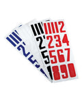 Hockey Helmet Numbers Sitckers