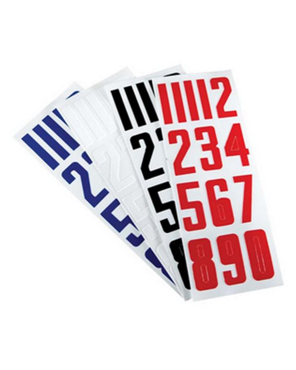 Hockey Helmet Numbers Sitckers