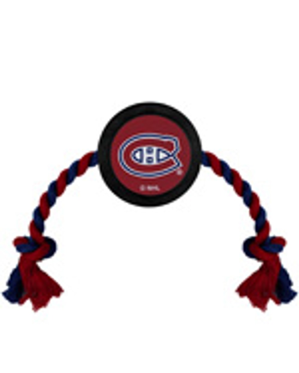 HOCKEY PUCK DOG TOY