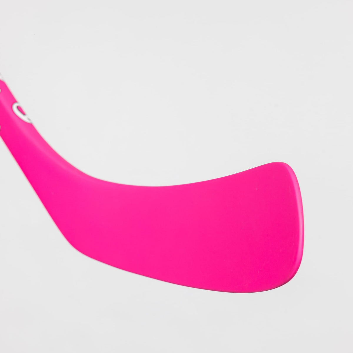 CCM Youth Barbie Edition Jetspeed FTW Hockey Stick - Pink, P29 blade detail