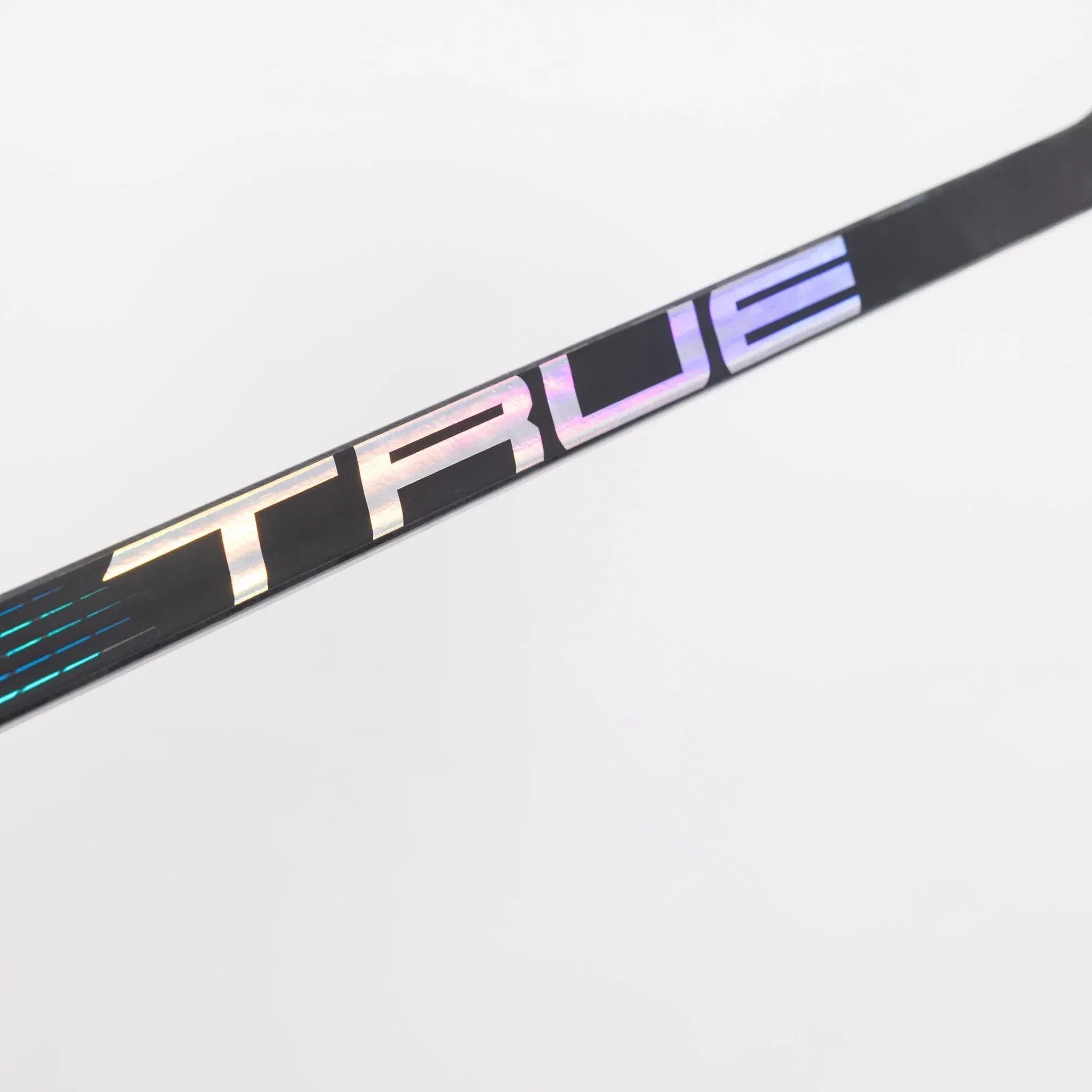 True Project X - TRUE iridescent shaft logo detail