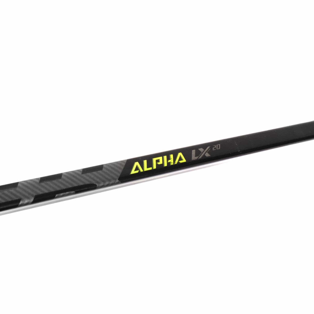 Warrior Alpha LX 20 Grip shaft graphic detail