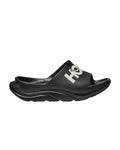 Hoka Ora Athletic Slide Black White