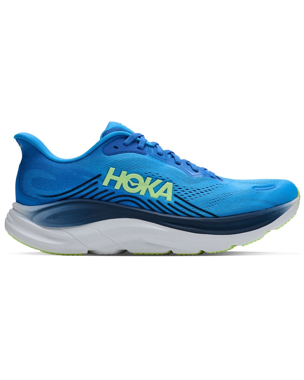 Hoka Men's Clifton 11 Running Shoe in Virtual Blue/Soft Cobalt