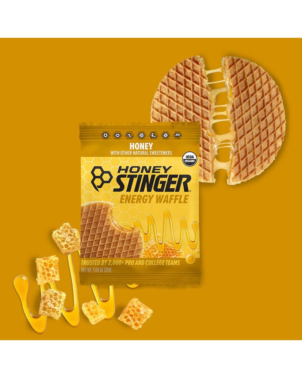 Honey Stinger Honey Energy Waffle