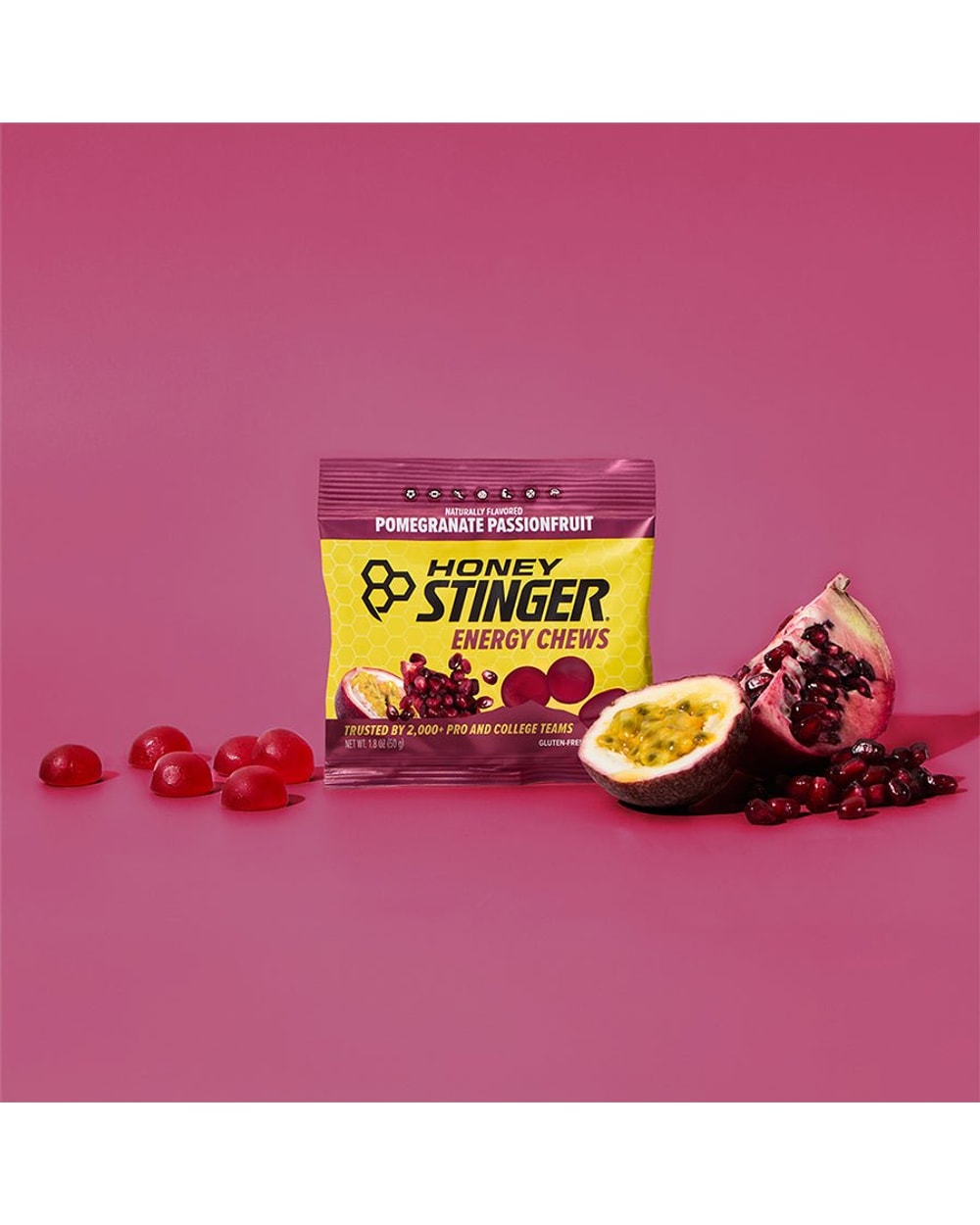 Honey Stinger Pomegranate Passionfruit Energy Chews