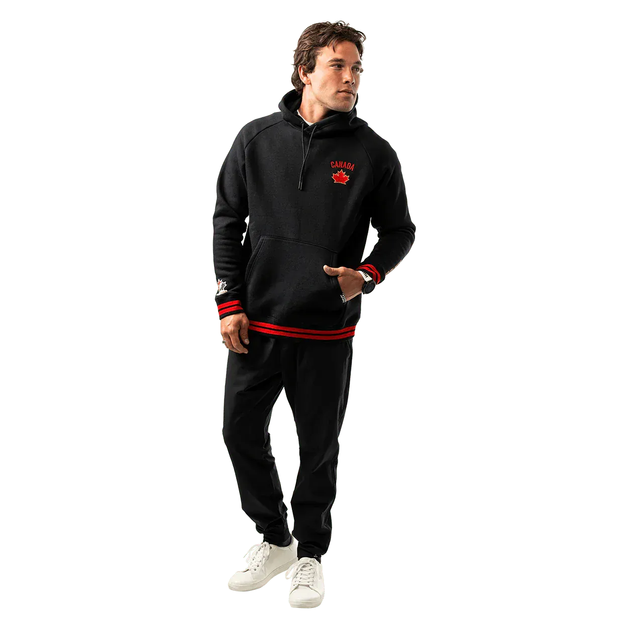 Bauer Team Canada Street Hoodie Sr Black