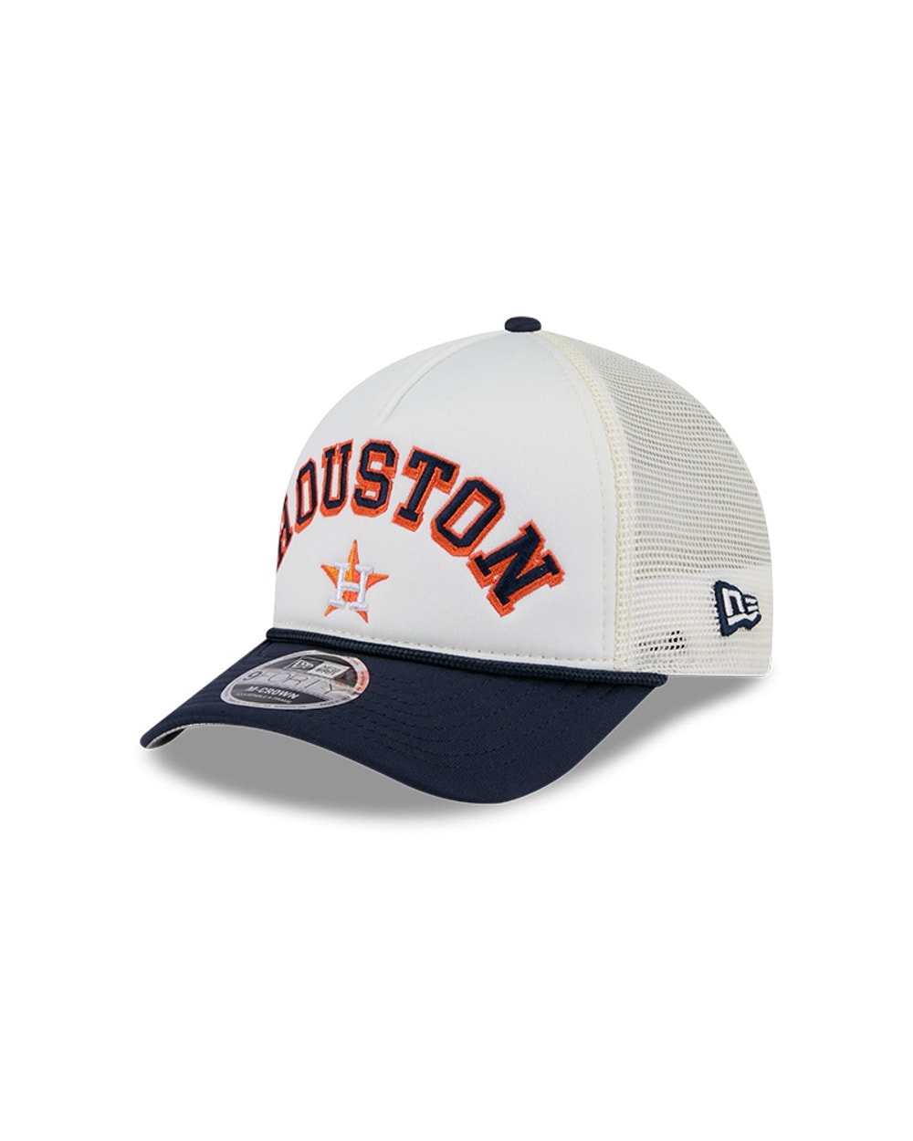 Houston Astros Chrome Arch 9FORTY M-Crown A-Frame Trucker Hat