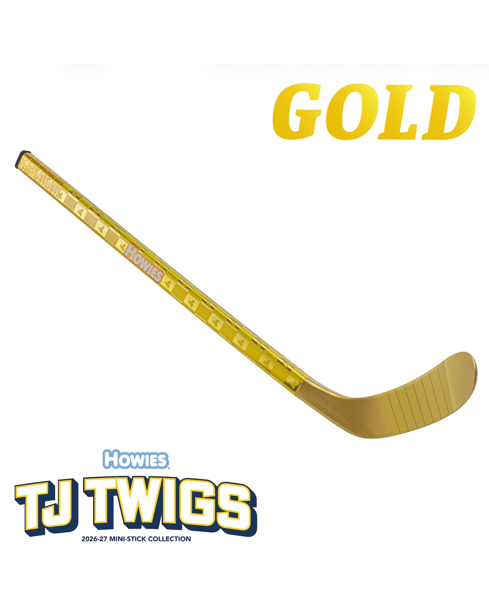 Howies TJ Twigs Mini Stick - Gold design
