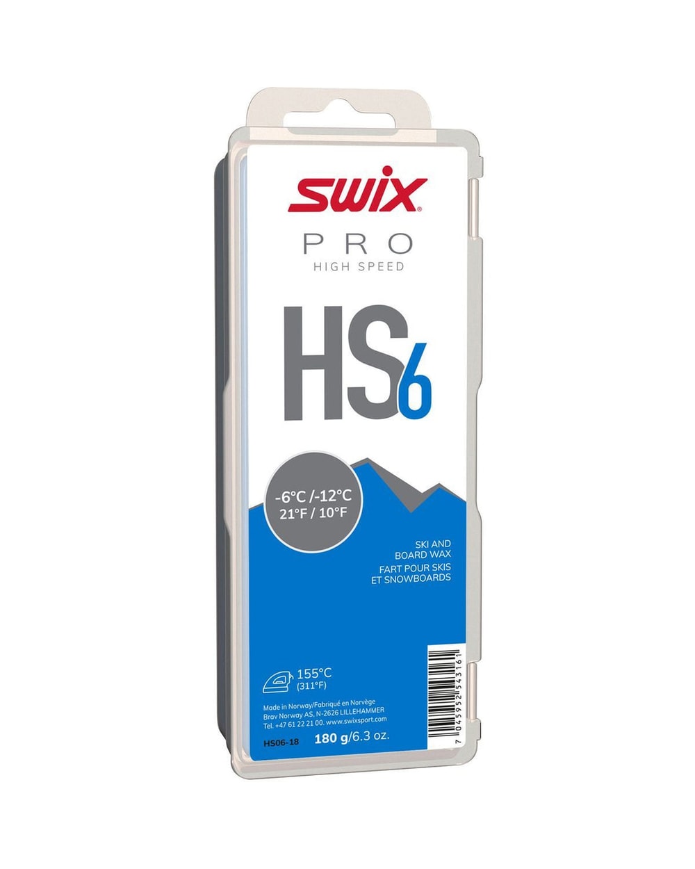 Swix HS6 Blue Glide Wax