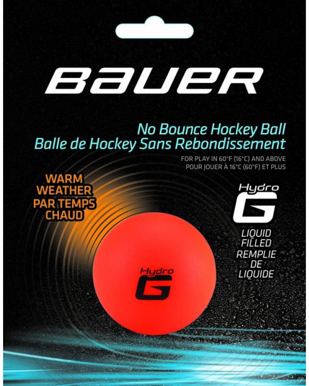 Hydro Liquid Filled Ball Warm Orange