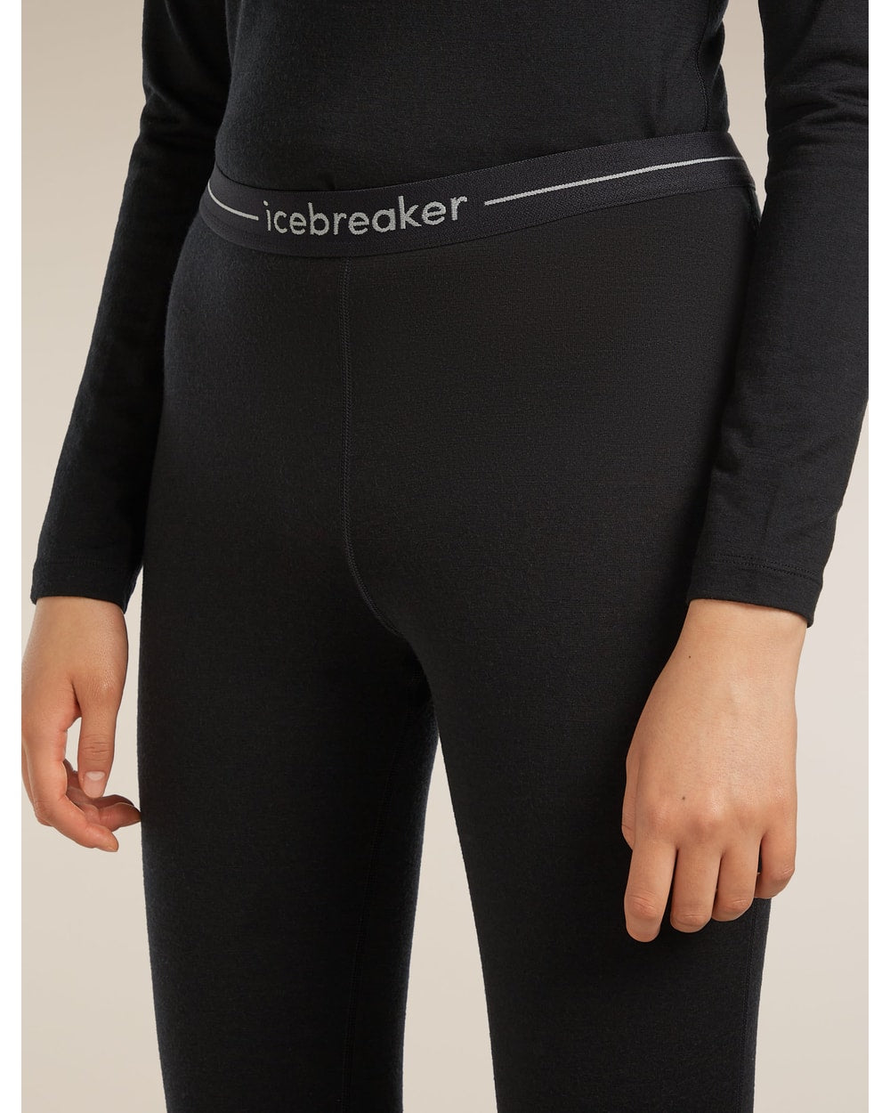 Icebreaker 200 Oasis Thermal Leggings - Black