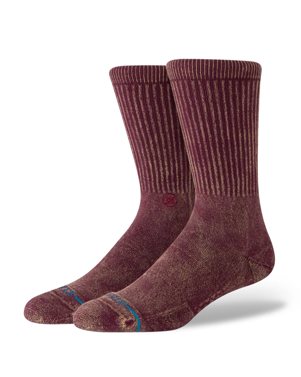 Icon Dyed Crew Socks