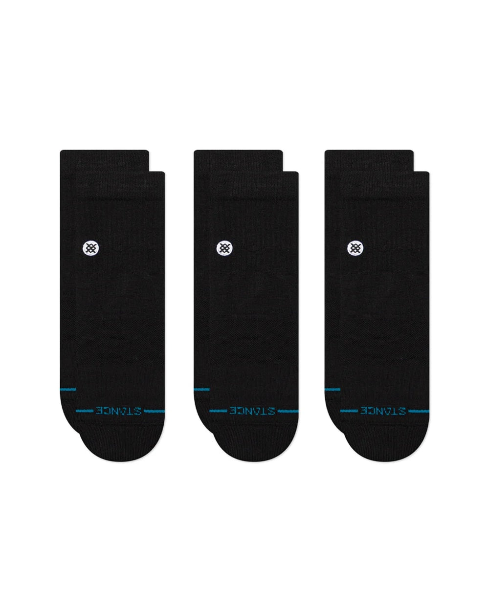Stance Icon Quarter Socks - 3 Pack