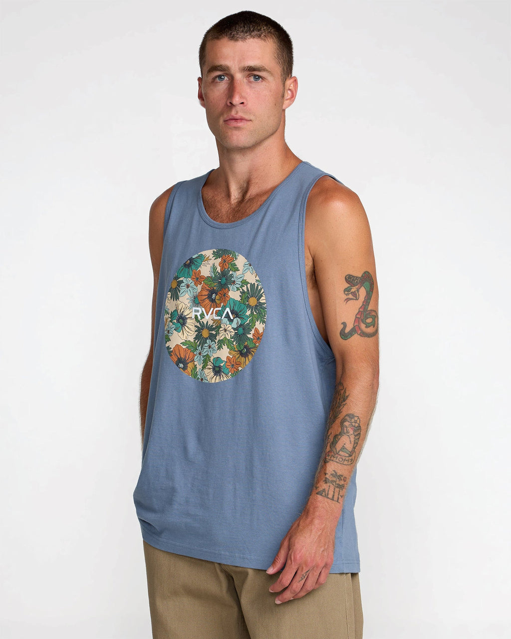 RVCA Motors Tank - Vintage Navy