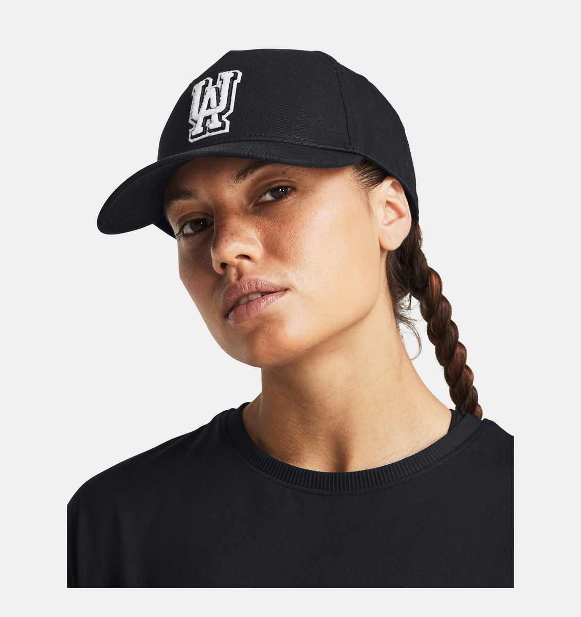Under Armour SportStyle Snapback Hat worn front view