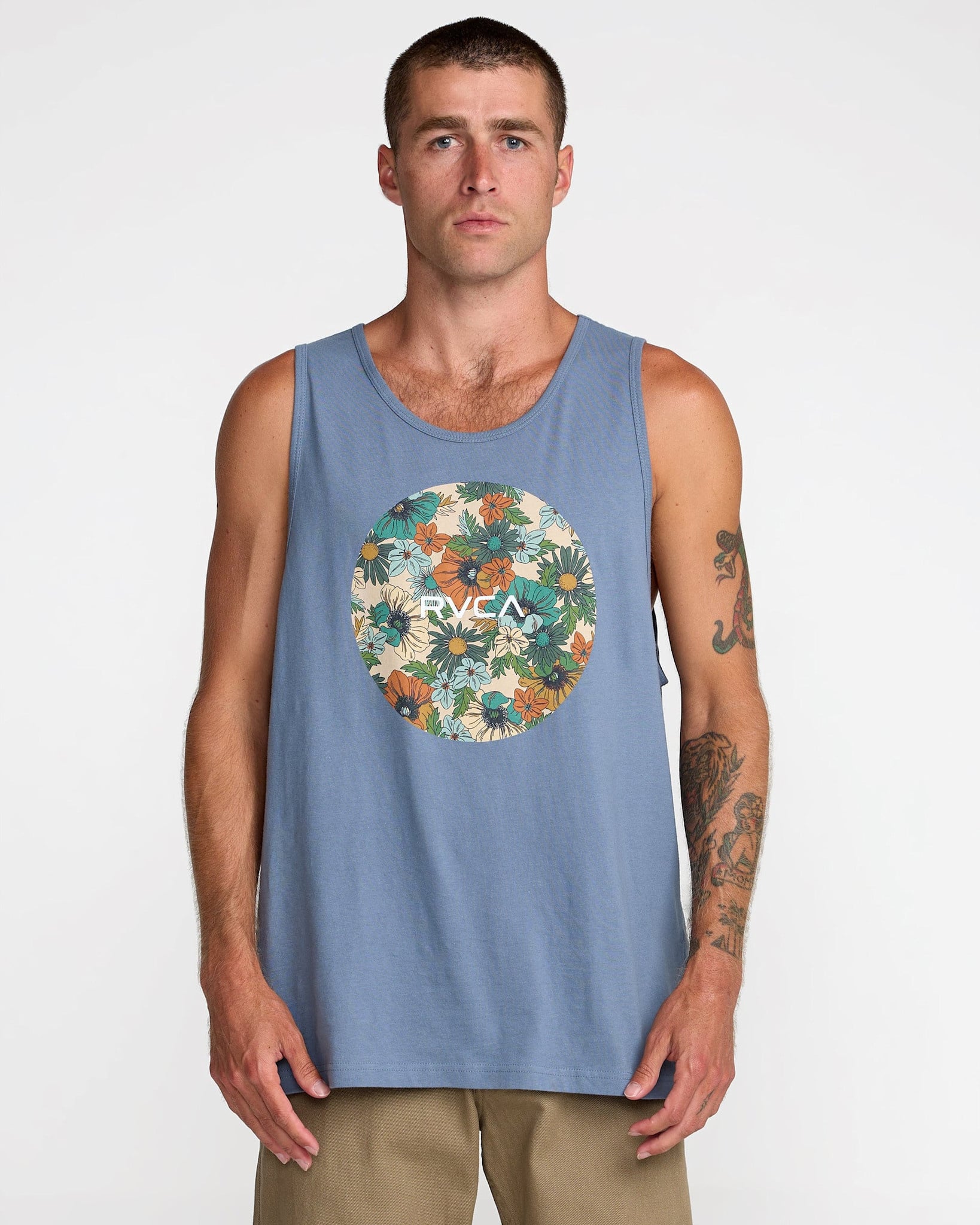 RVCA Motors Tank - Vintage Navy