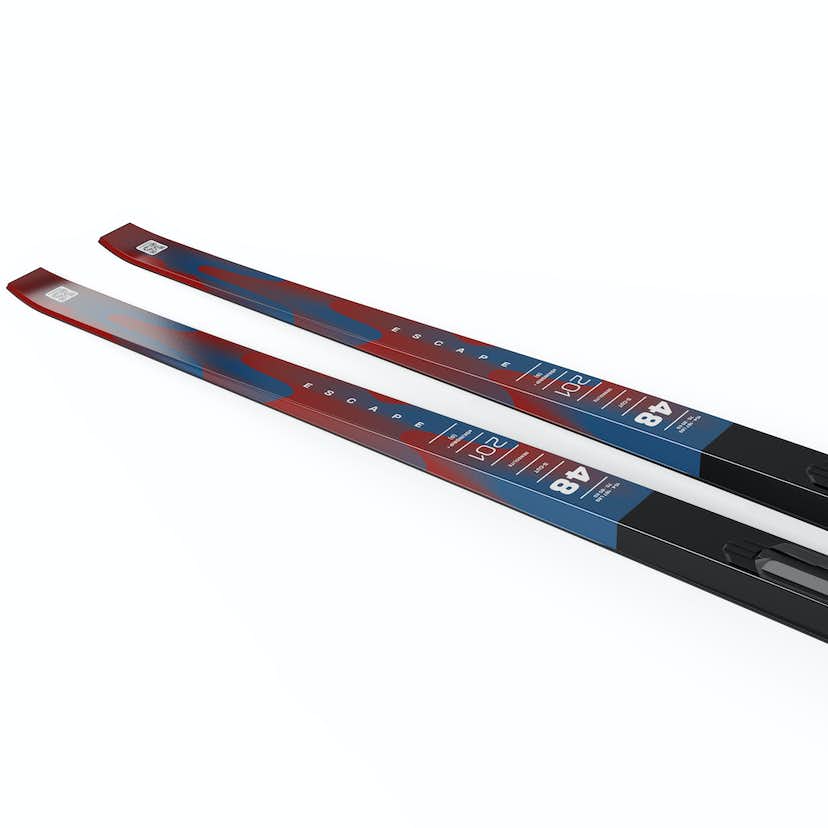 Salomon Escape 48 eSKIN Clasic Skis + Shift Bindings