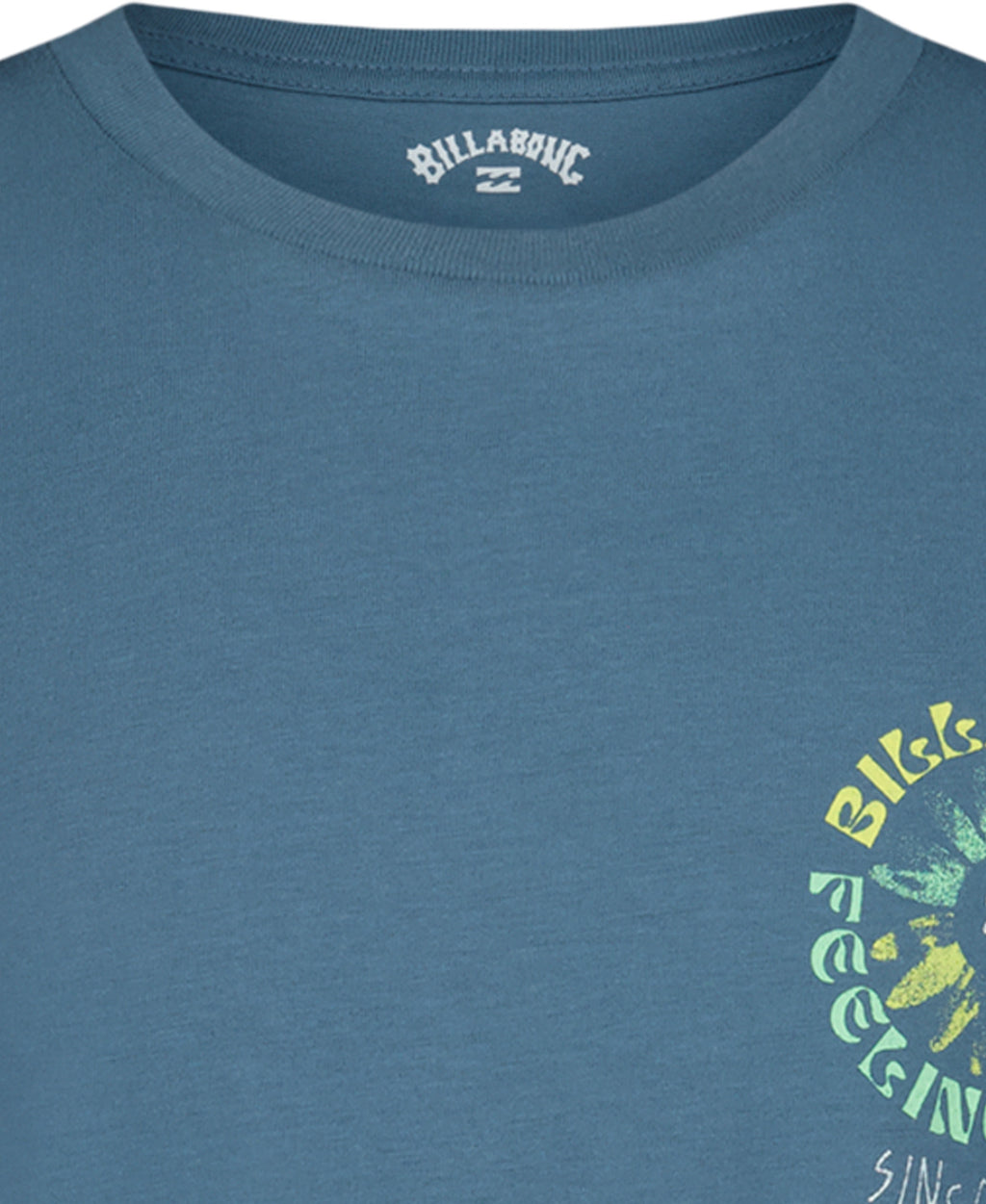 Billabong Psych Frog Tee Real Teal back