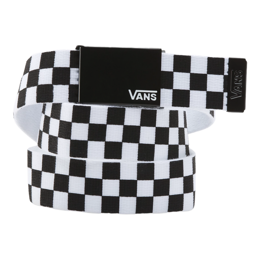 Vans Deppster II Web Belt - Black/White - buckle detail
